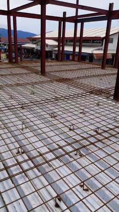 bondek wiremesh m10 plat lantai 2 cafe