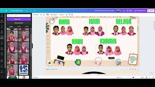 Bina Jadual Bertugas Guna Canva - Mudah dan Menarik