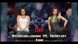 Queen Cobra Jessica Vs Secretary Anne Presented By The Lolcow Wrestling Alliance