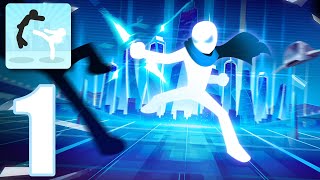 Stickman Fight Infinity Shadow - Gameplay Walkthrough Part 1 - Stage 1 (IOS, Android) screenshot 3