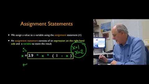 Python Assignment Statements