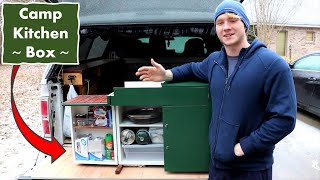 Kitchen box for truck camper  Chuck Box