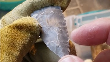 1234 - Part 1/4 - Natural Tool Median Ridge Flintknapping