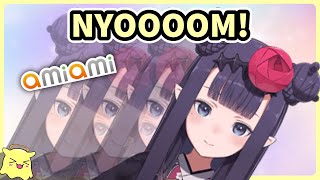 Did Ina NYOOM in Sponsored Stream? YES and Its CUTE 💜