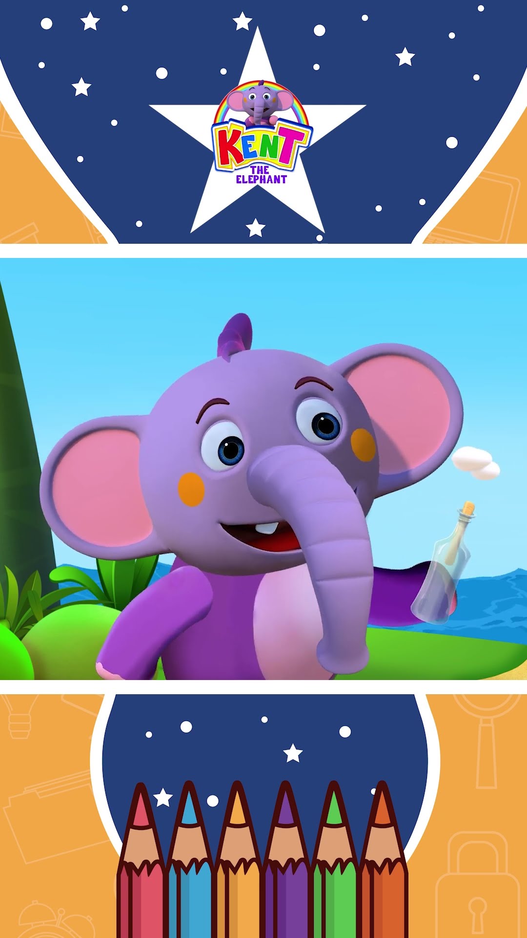 🍎 Lerne Früchte mit Kent Magischer Bleistift ️ #shorts #learnfruits # ...