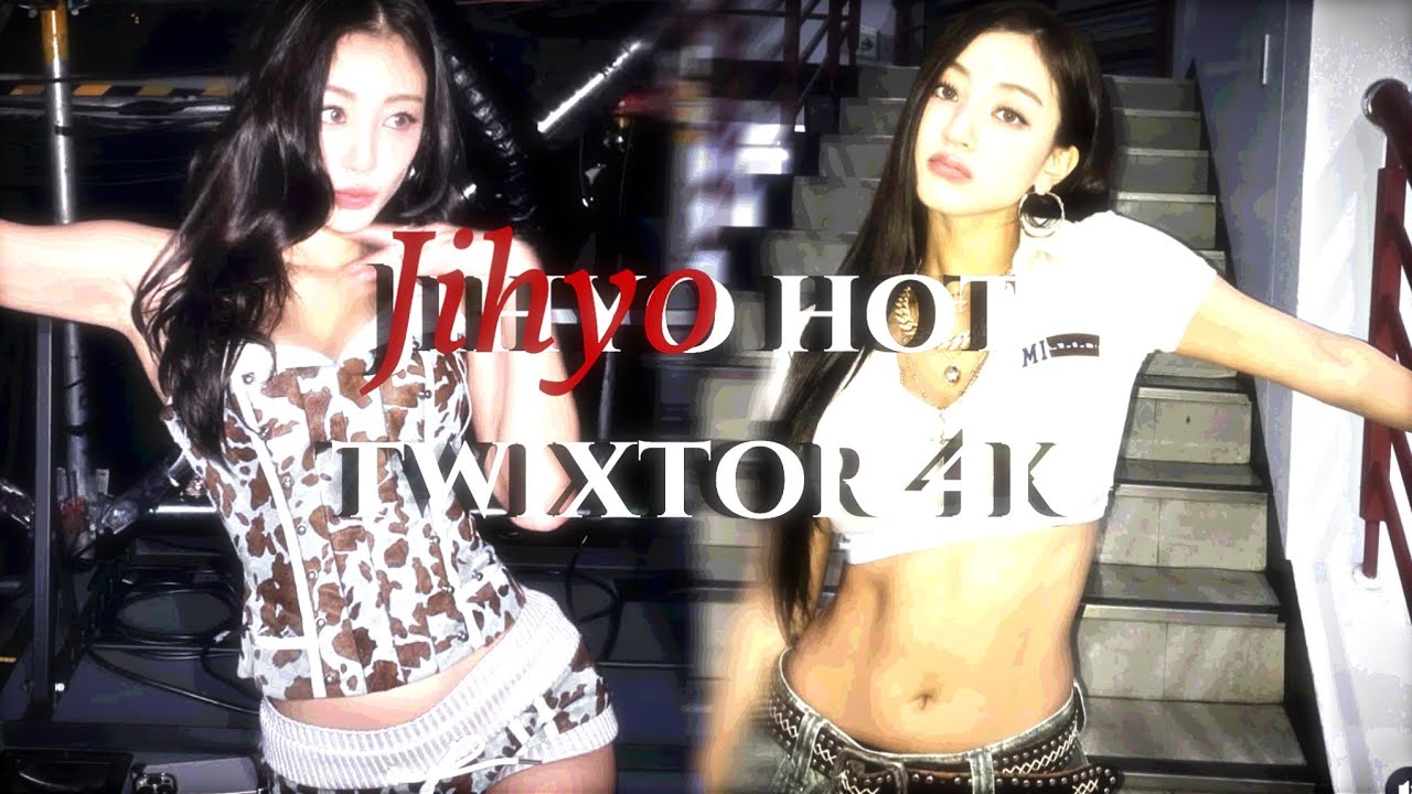 jihyo twice twixtor clips for edits | high quality 4k