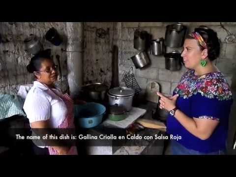 Pollo criollo en salsa - Organic Chicken Soup -(Peace Corps Guatemala)