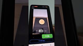 I built an app that reads food weight and calories (Danish text)