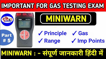 Miniwarn Multi Gas Detector Details In Hindi | Gas Testing Video : 05 #gastesting #mining_sirdar