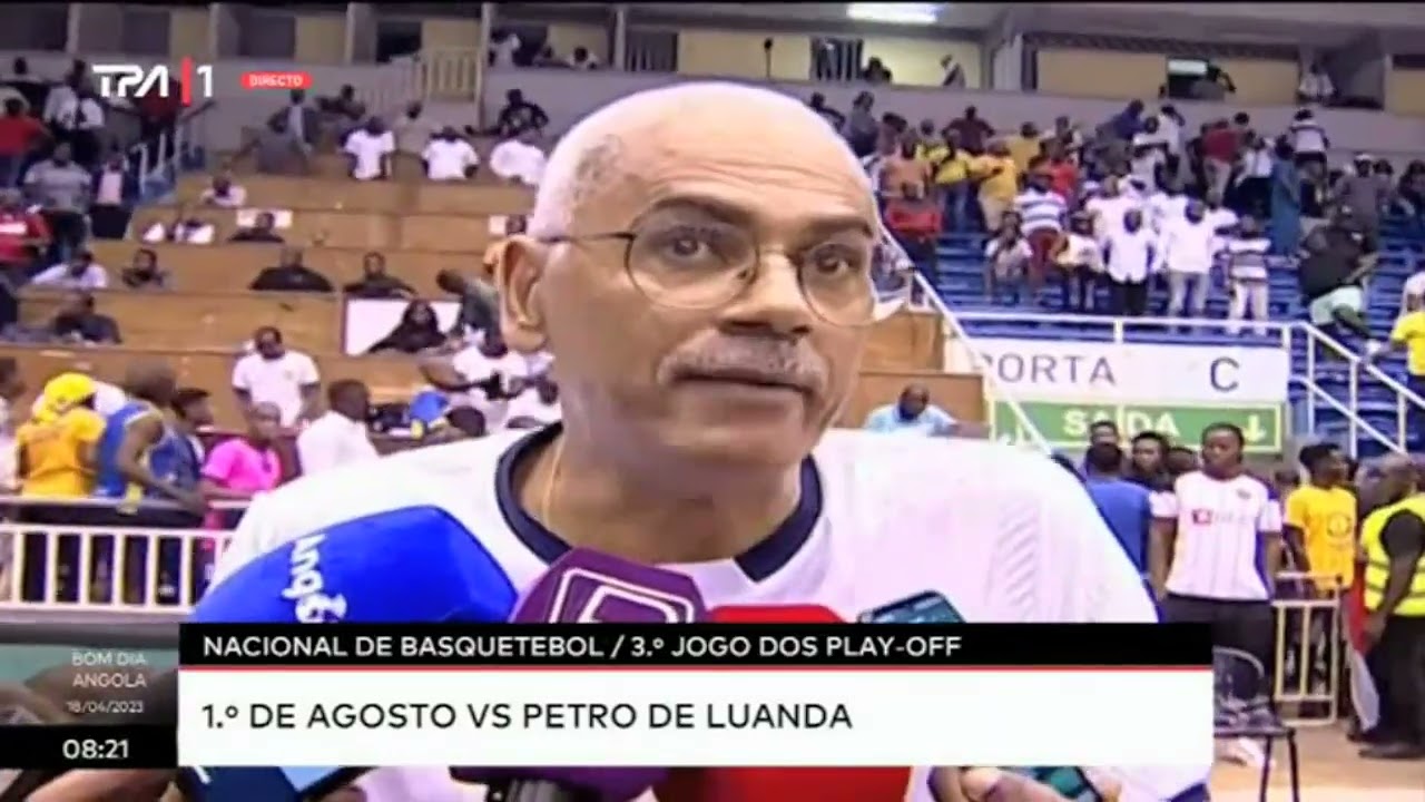 Jornal de Angola - Notícias - Basquetebol: Petro de Luanda e 1º de