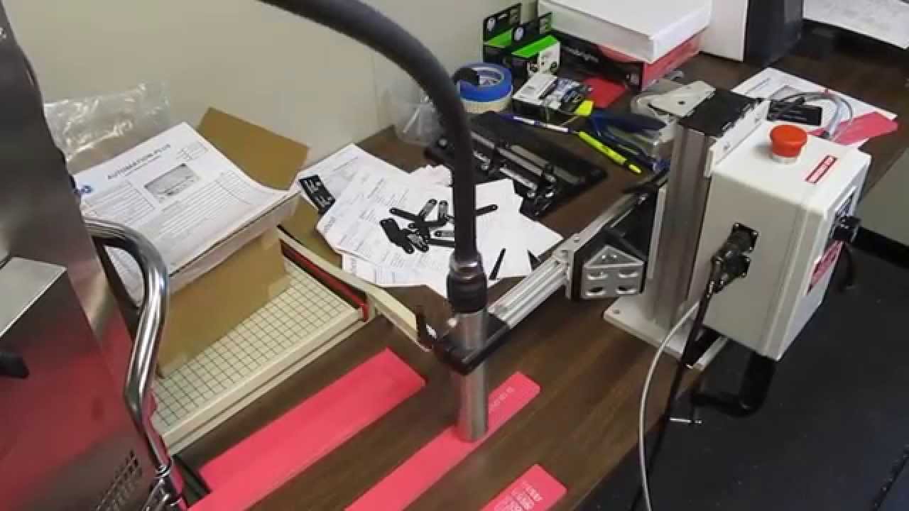 AUTOMATION PLUS JETMARK I WITH VIDEOJET 1710 PRINTER - YouTube