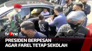 Lolos Lewati Paspampres, Bocah Penjual Telur di Baubau Tawari Presiden Jokowi Barang Dagangannya