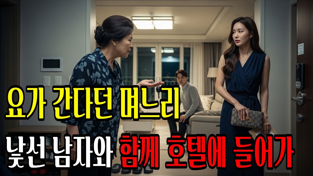 요가 간다던 며느리… 우리 집 열쇠는 이미 두 개였다