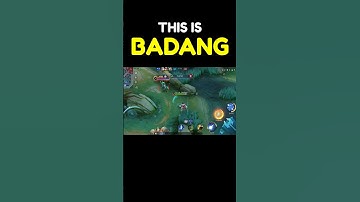 This is Badang ML #mltalkshow #mlbb #badang