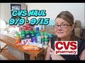 CVS HAUL 9/9 - 9/15 | TIPS & ISSUES WITH MY TRIP | FREEBIES