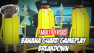 😱😨Banana Guard Gameplay Breakdown | MultiVersus