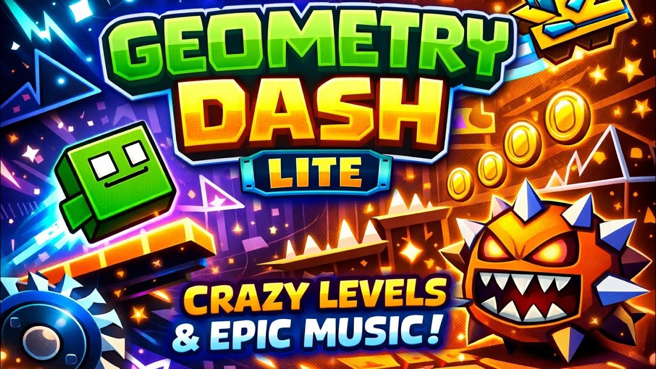 Geometry Dash Lite Gameplay Hard Levels #geometrydash - YouTube