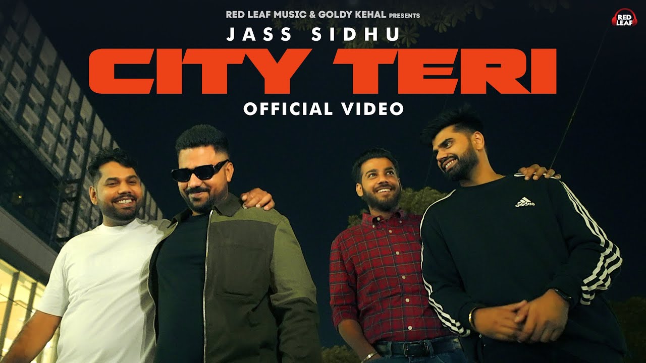 City Teri (Full Video) Jass Sidhu | New Punjabi Songs | Latest Punjabi Songs 2023 | Red Leaf Music