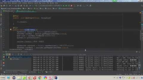 2019最新Java IDEA版教程 4高级篇 mybatis、Spring、SSM等等） P74  16 mybatis注解开发使用二级缓存