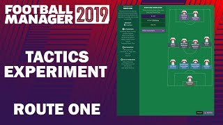 Football Manager 2019 Experiment | Tactics Testing | Route One screenshot 1