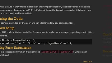 Solving PHP Form Validation Issues: Ensuring Error Messages Display Correctly