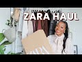 I SPENT OVER £500 | HUGE AUTUMN WINTER ZARA HAUL & TRY ON | BLACK FRIDAY PRICES AND DEALS