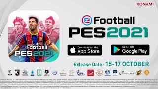 PES 21 MOBILE RELEASE DATE ? _PES MOBILE LEAKS 