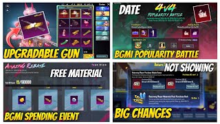 🔴Upgradable Gun In Premium Crate Bgmi // Bgmi Uc Spending Event // Bgmi Next Popularity Battle