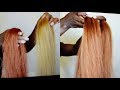 HOW TO: Blend Two Colors Of Braiding Hair Together For Crochet Braids or Box Braids | Vivian