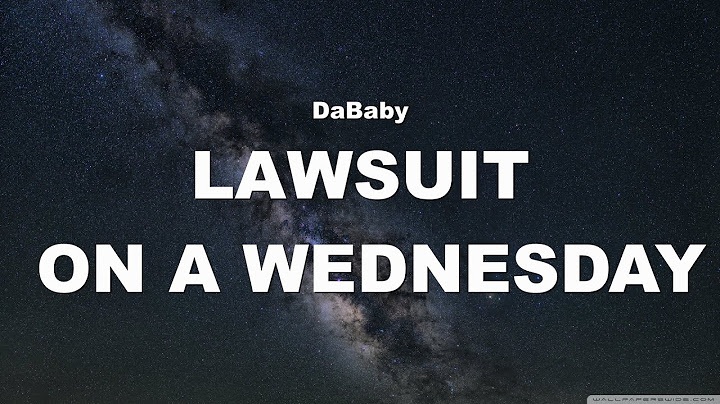 DaBaby-LAWSUIT ON A WEDNESDAY (Lyrics)