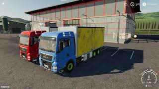 Farming Simulator 2019 mods MAN TGX 26.640 Koffer