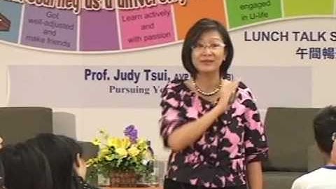 Prof. Judy Tsui - Lunch Talk Series (Part 6)