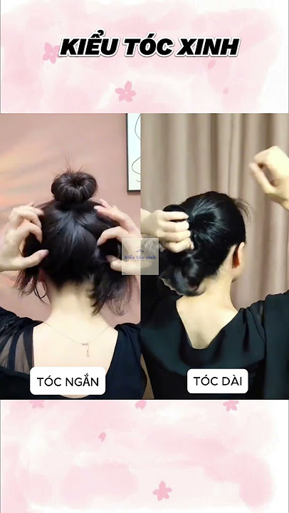 2 Cách Cột Tóc Củ Tỏi Nhanh Cho Tóc Dài Và Tóc Ngắn
