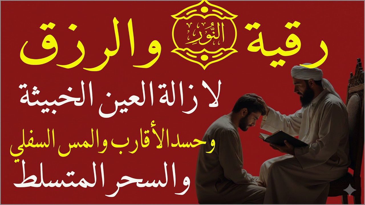 رقية النور لإزالة العين الشريرة والحاقدة وحسد الأقارب والجيران والأعراض والأمراض وصر