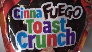 Cinnafuego Toast Crunch Cereal Review - Hot Cinnamon