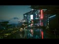 Cyberpunk 2077 Cozy Apartment * Watson Kabuki * Night To Morning Ambient [ASMR]