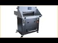 Program control industrial paper cutter 670mm heavy duty hydraulic paper cutter machine