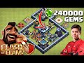 Spending a Quarter Million Gems in Clash of Clans! $1700