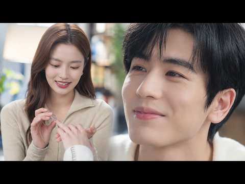 Cinderella confesses love, proposes to doctor with ring. Doctor is moved.