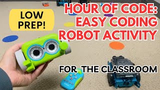 Hour of Code Week Special: Fun and Easy Coding Activity with a Coding Robot