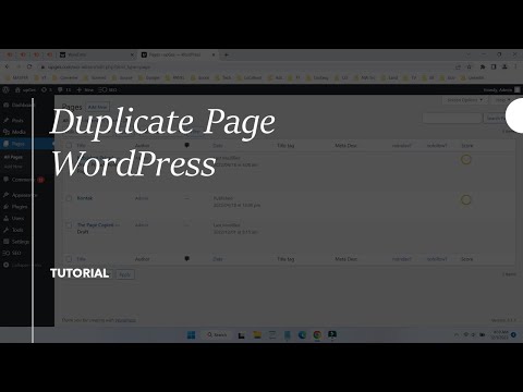 How to Duplicate