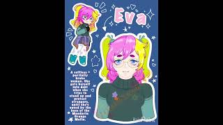 Art Fight Character Profile : Eva ✨#artfight  #digitalart #fyp