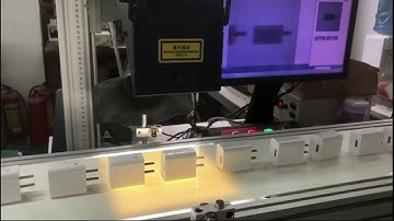 On-The-Fly Industrial Fiber Laser Marking Machine for Assembly Line Production