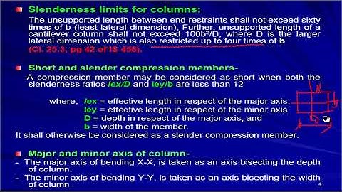 Design of Column Part I Basics