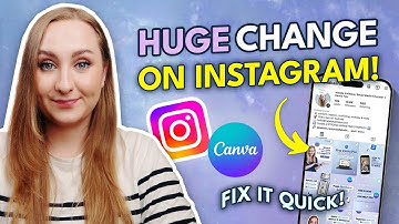 New Instagram Grid Update 2025 🚨 Do THIS to FIX it in Canva (Tutorial)