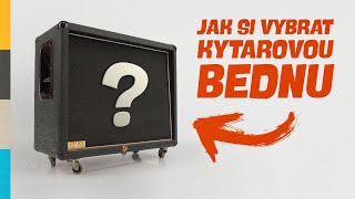 Jak vybrat KYTAROVÝ REPROBOX pro Váš zesilovač? [PODCAST]