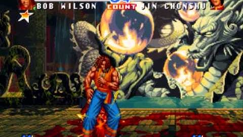 Real Bout Fatal Fury 2 Bob Wilson Playthrough