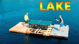 Ping Pong In the Middle of a Lake