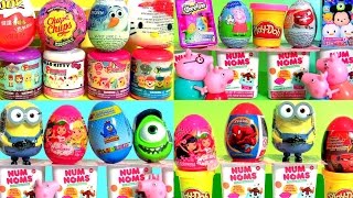 Kids Toys Surprise Collection! Strawberry Shortcake Peppa Pig NUM NOMS Chupa Chups Mashems Fashems