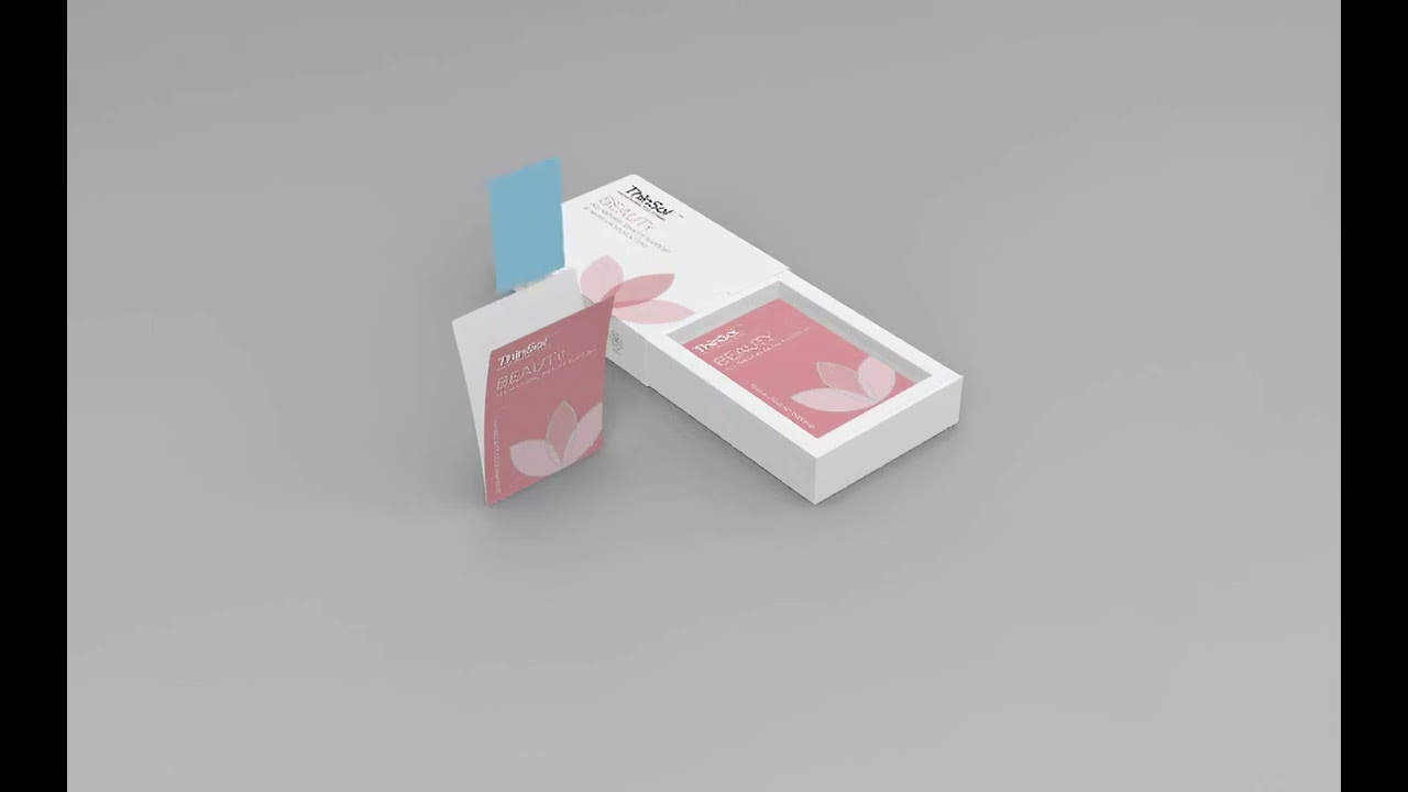 Revolutionizing Beauty: 3D Modeling of Thin Sol Oral Strips Packaging | Harsh Designs